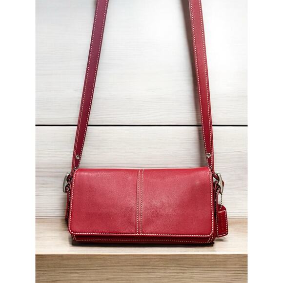 Vintage Coach 4280 Legacy Leather Mini Flap Bag - Picture 1 of 10